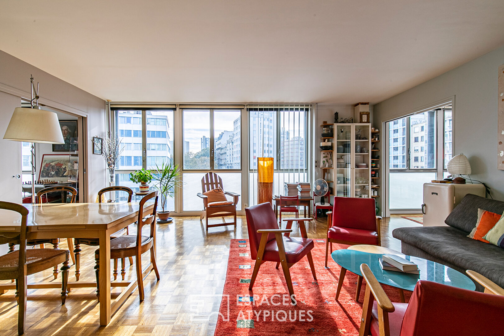 Apartment near Gobelins in an architect-designed building