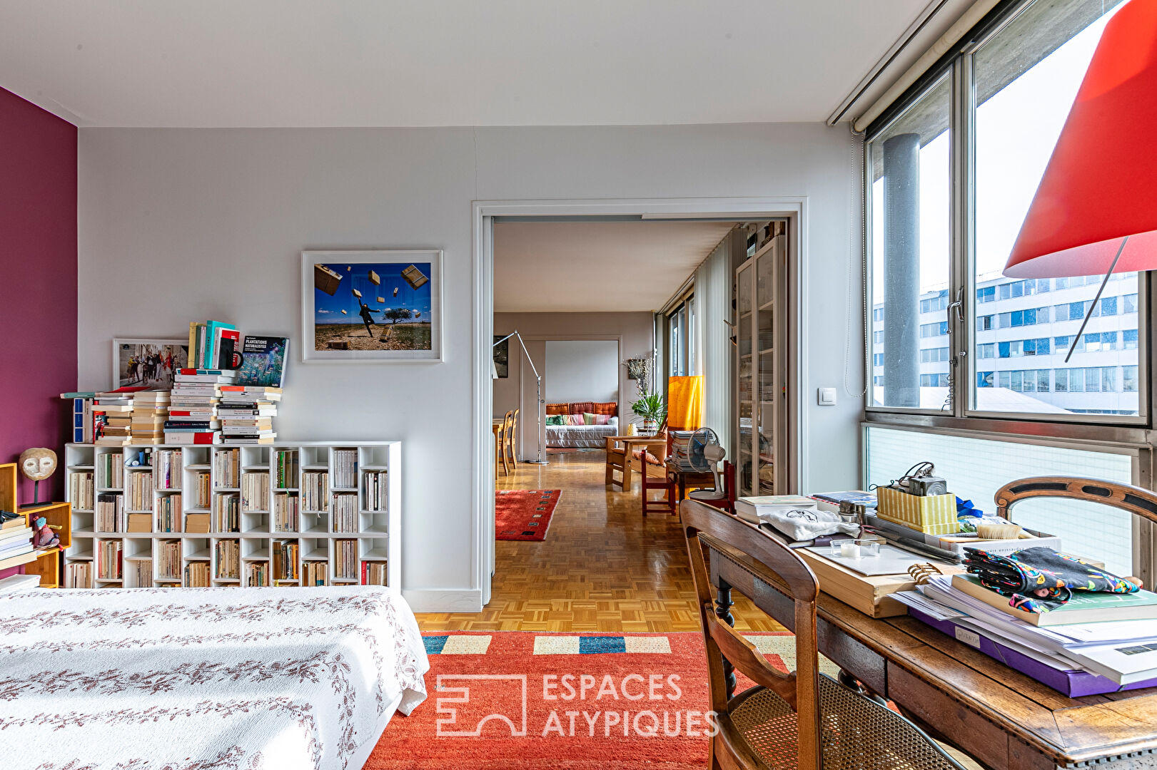 Apartment near Gobelins in an architect-designed building