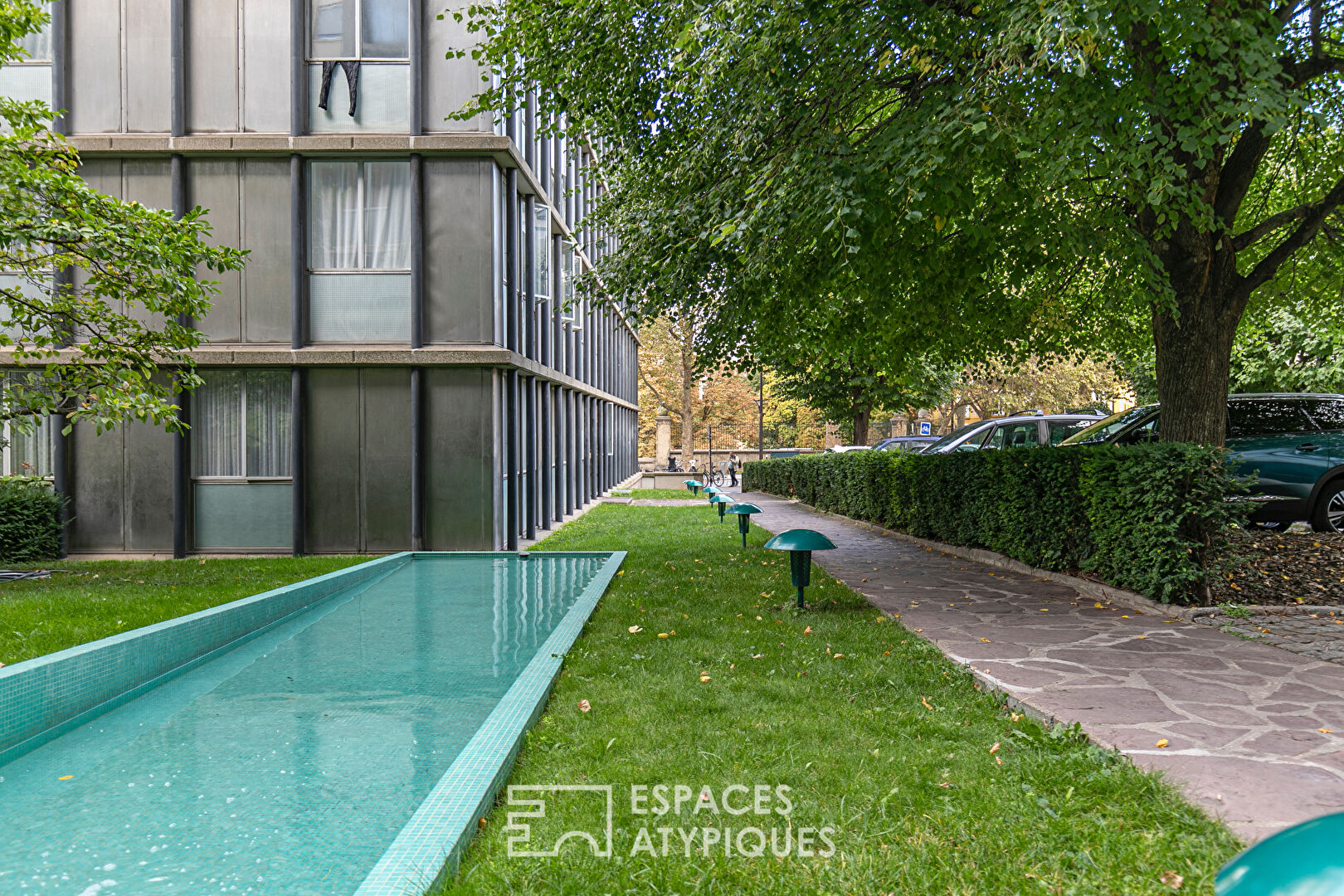 Apartment near Gobelins in an architect-designed building