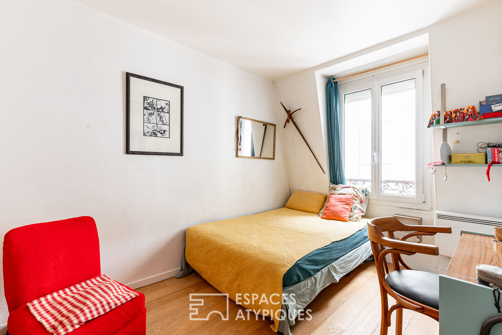 Top floor at the town hall of the 15th arrondissement – Vaugirard metro