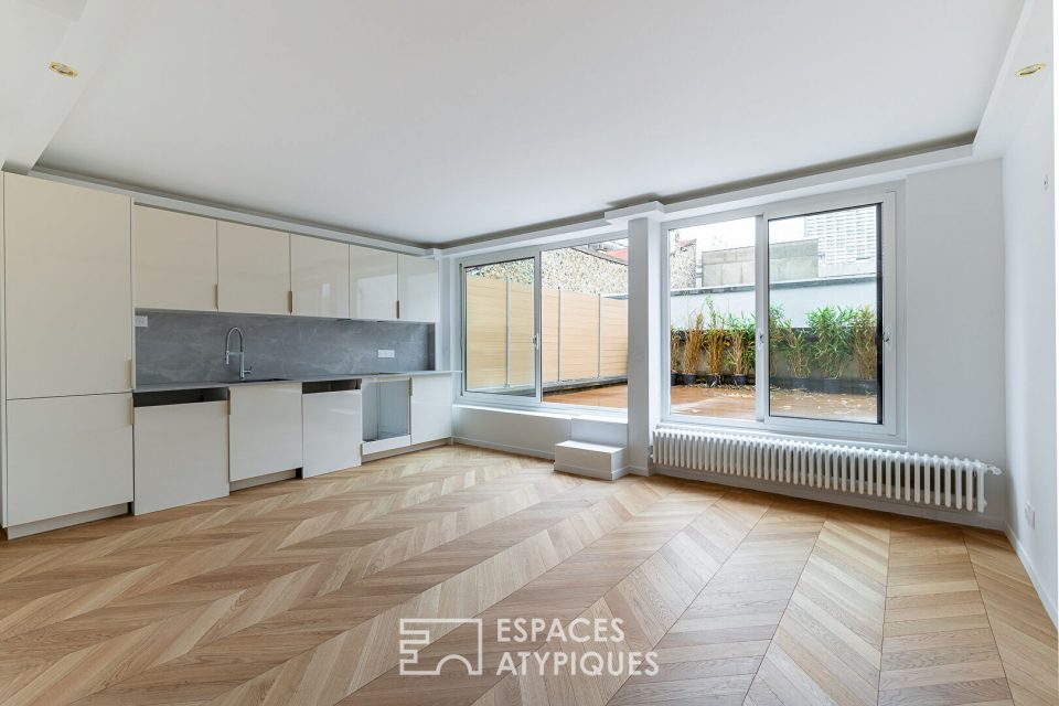 Tolbiac - Maison Blanche, Appartement rénové avec grande terrasse