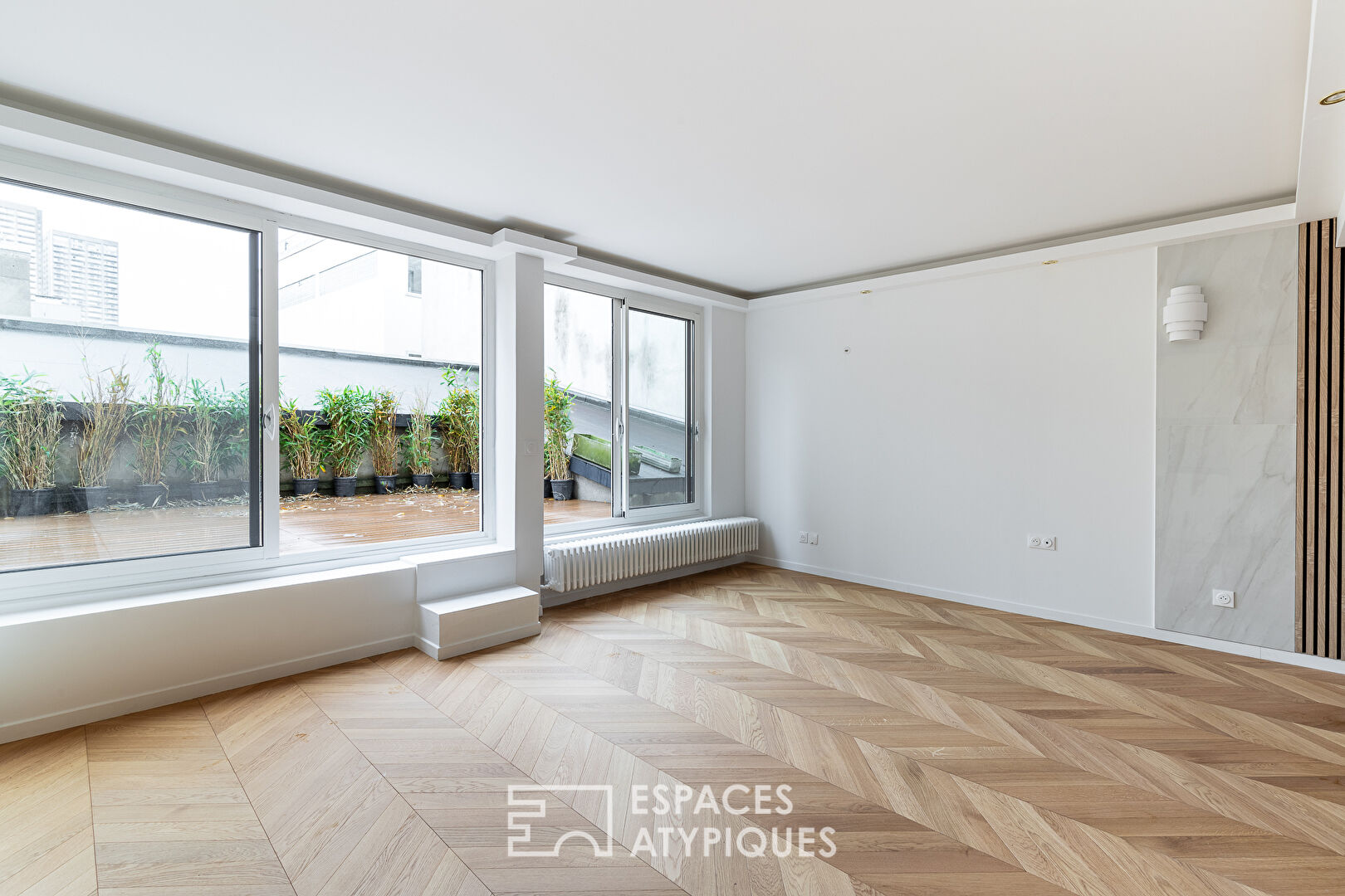 Tolbiac – Maison Blanche, Renovated apartment with large terrace