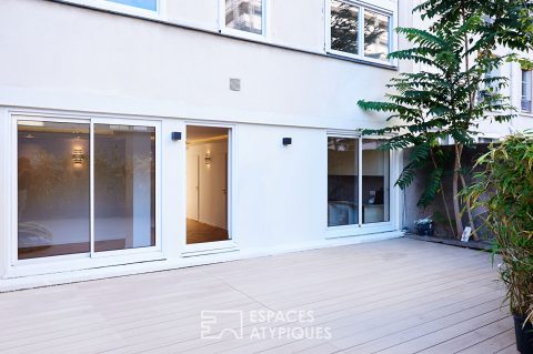Renovated apartment with terrace