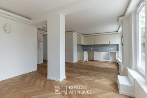 Renovated apartment with terrace