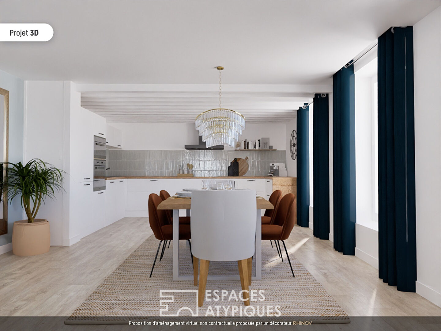 Gros-Caillou district, Invalides, duplex family apartment with garden