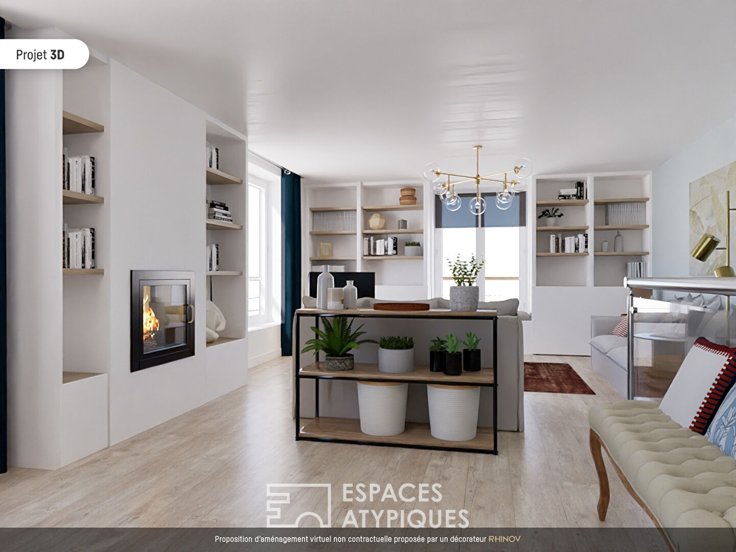 Gros-Caillou district, Invalides, duplex family apartment with garden