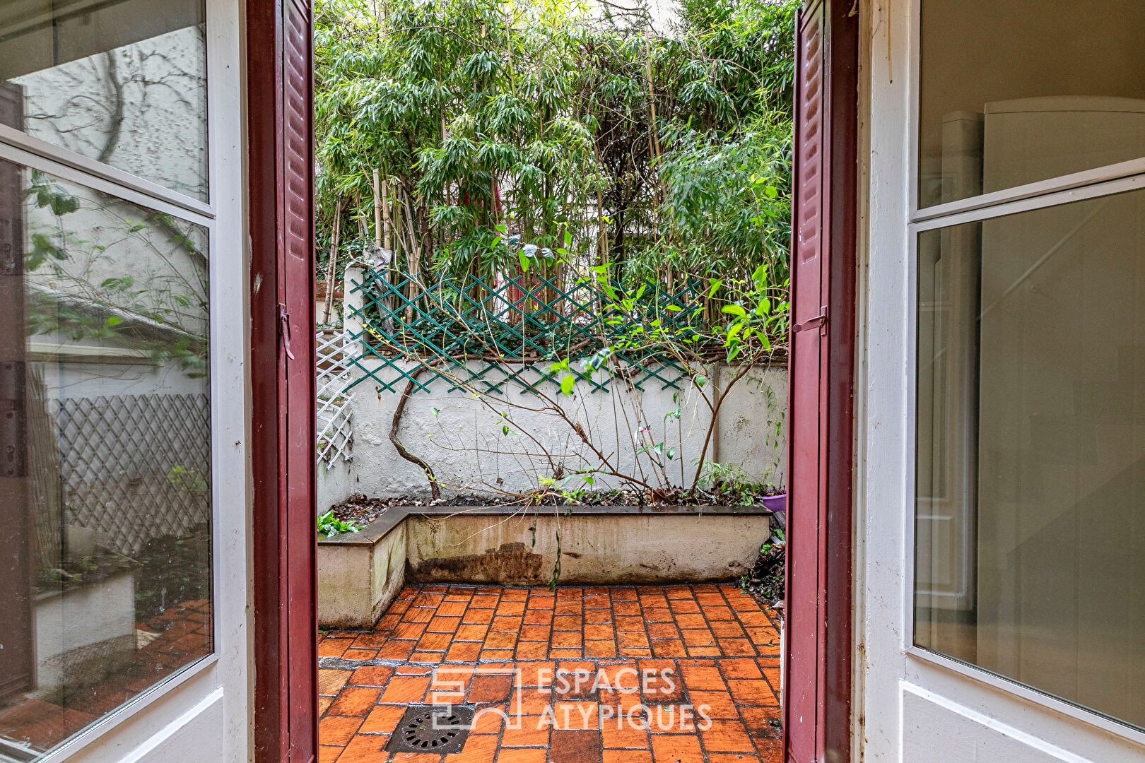 Duplex avec terrasse, parc Georges Brassens