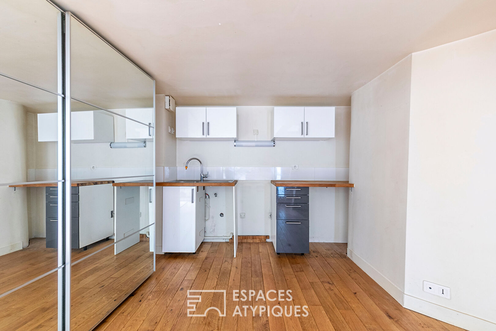 Duplex with terrace, Georges Brassens Park