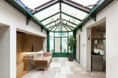 Triplex with glass roof and terrace near the Luxembourg Gardens