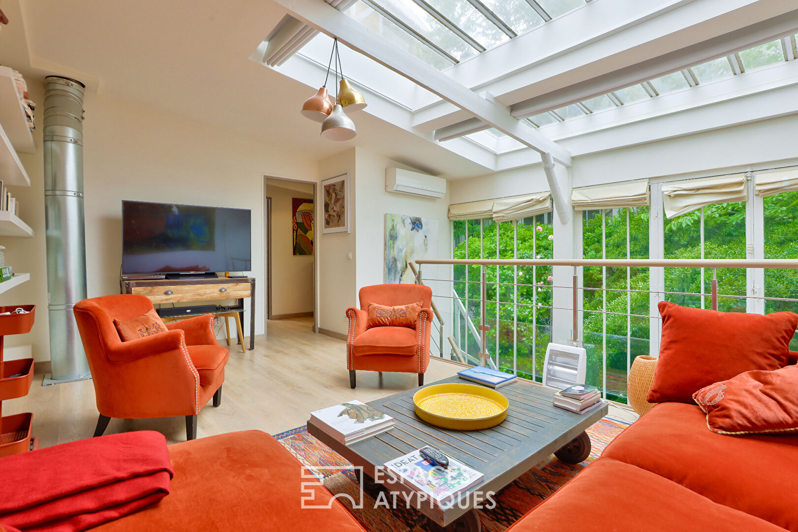Quartier Montsouris, Atelier d’artistes en duplex