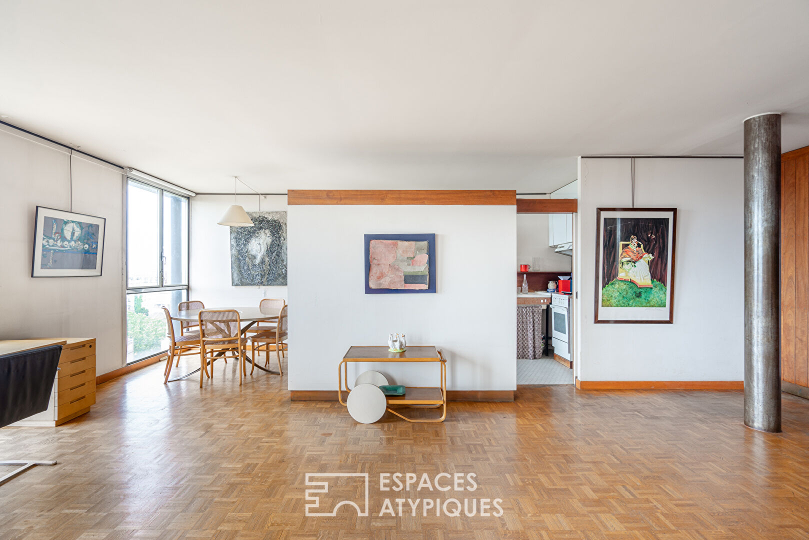 Appartement avec vue sur la Tour Eiffel – Quartier Croulebarbe
