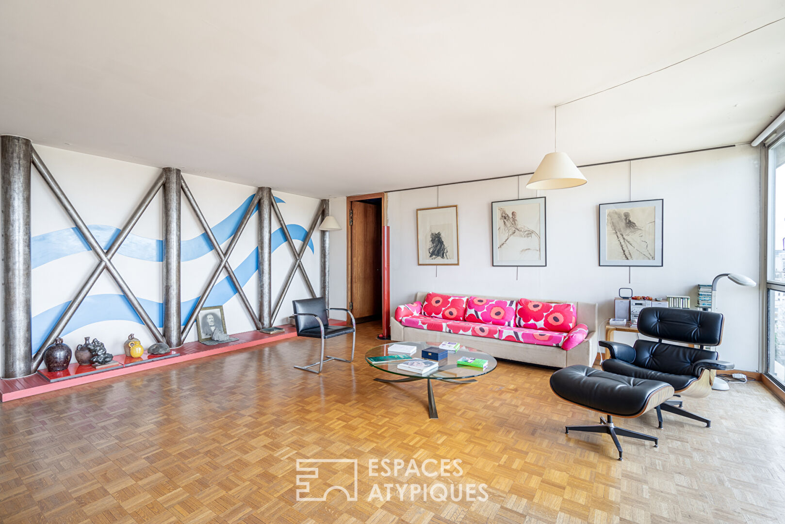 Appartement avec vue sur la Tour Eiffel – Quartier Croulebarbe