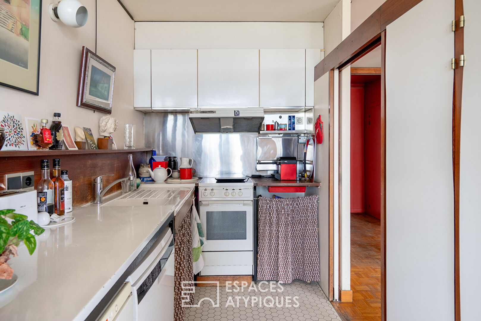 Appartement avec vue sur la Tour Eiffel – Quartier Croulebarbe