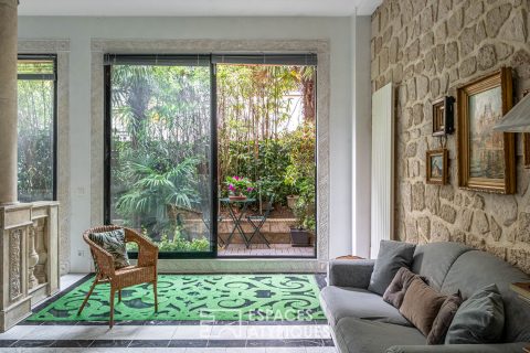 Loft reimagined in a neo-classical style