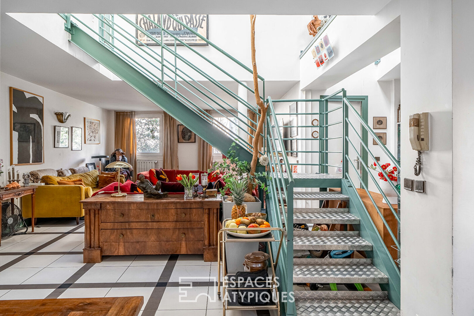 Maison-loft d’architecte avec terrasse à Maison Blanche