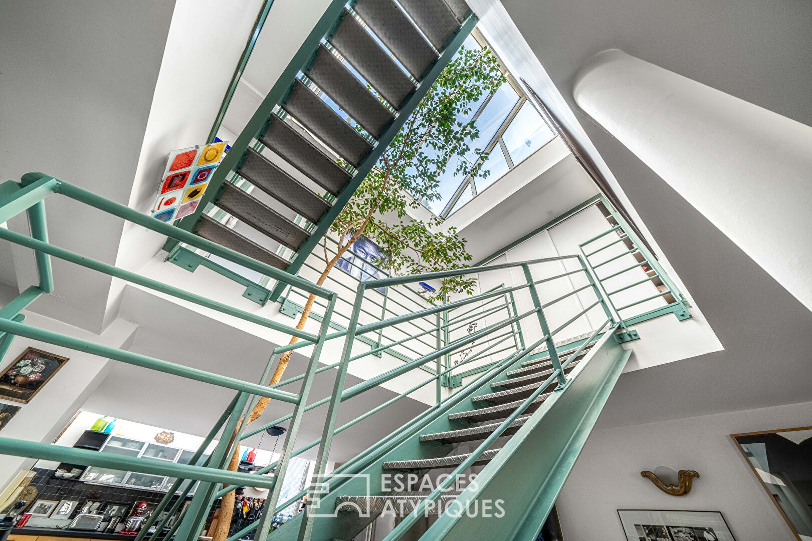 Maison-loft d’architecte avec terrasse à Maison Blanche