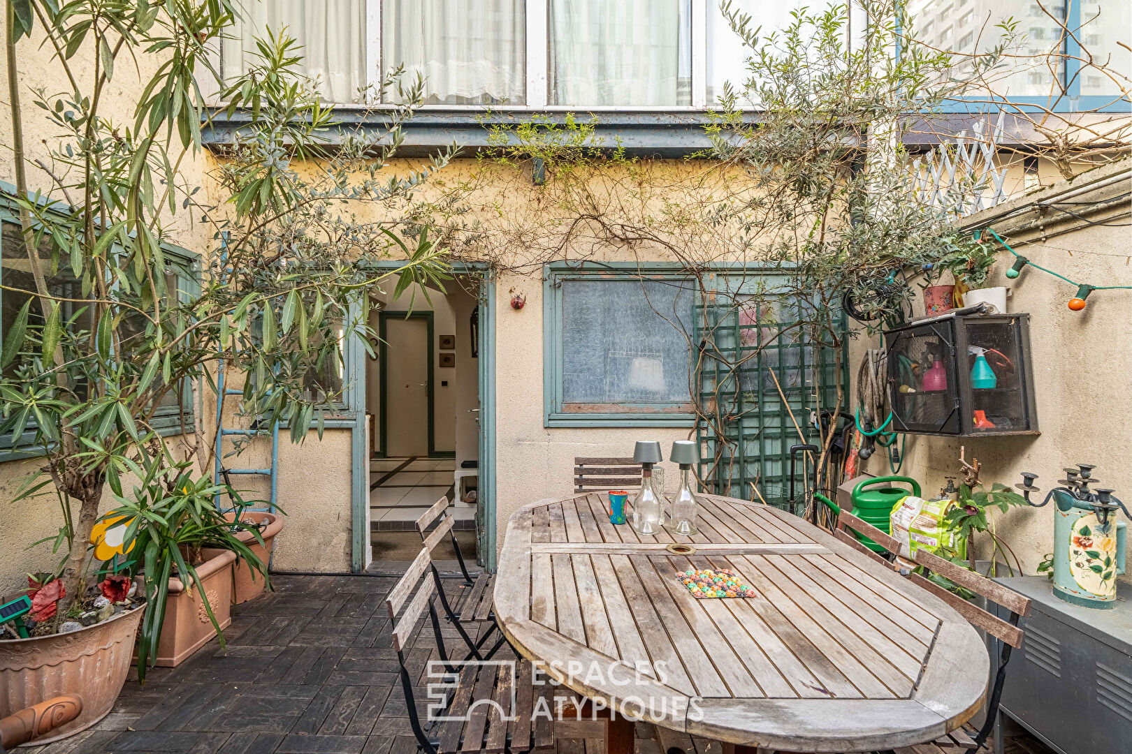Maison-loft d’architecte avec terrasse à Maison Blanche