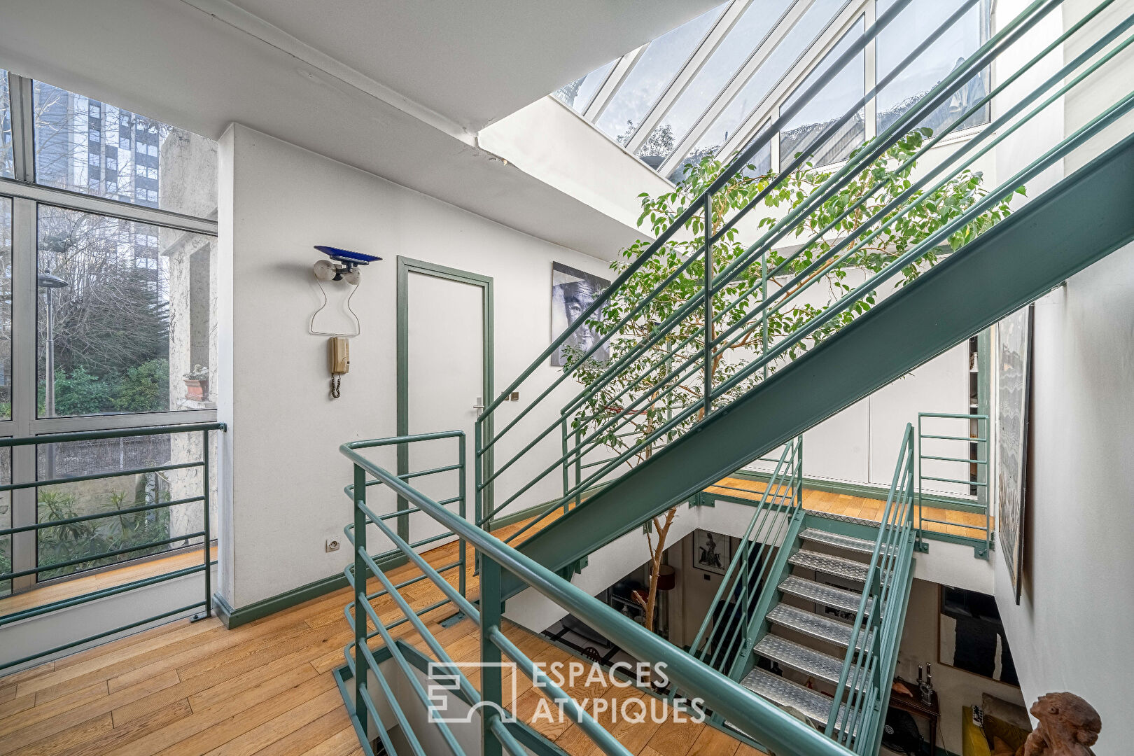 Maison-loft d’architecte avec terrasse à Maison Blanche