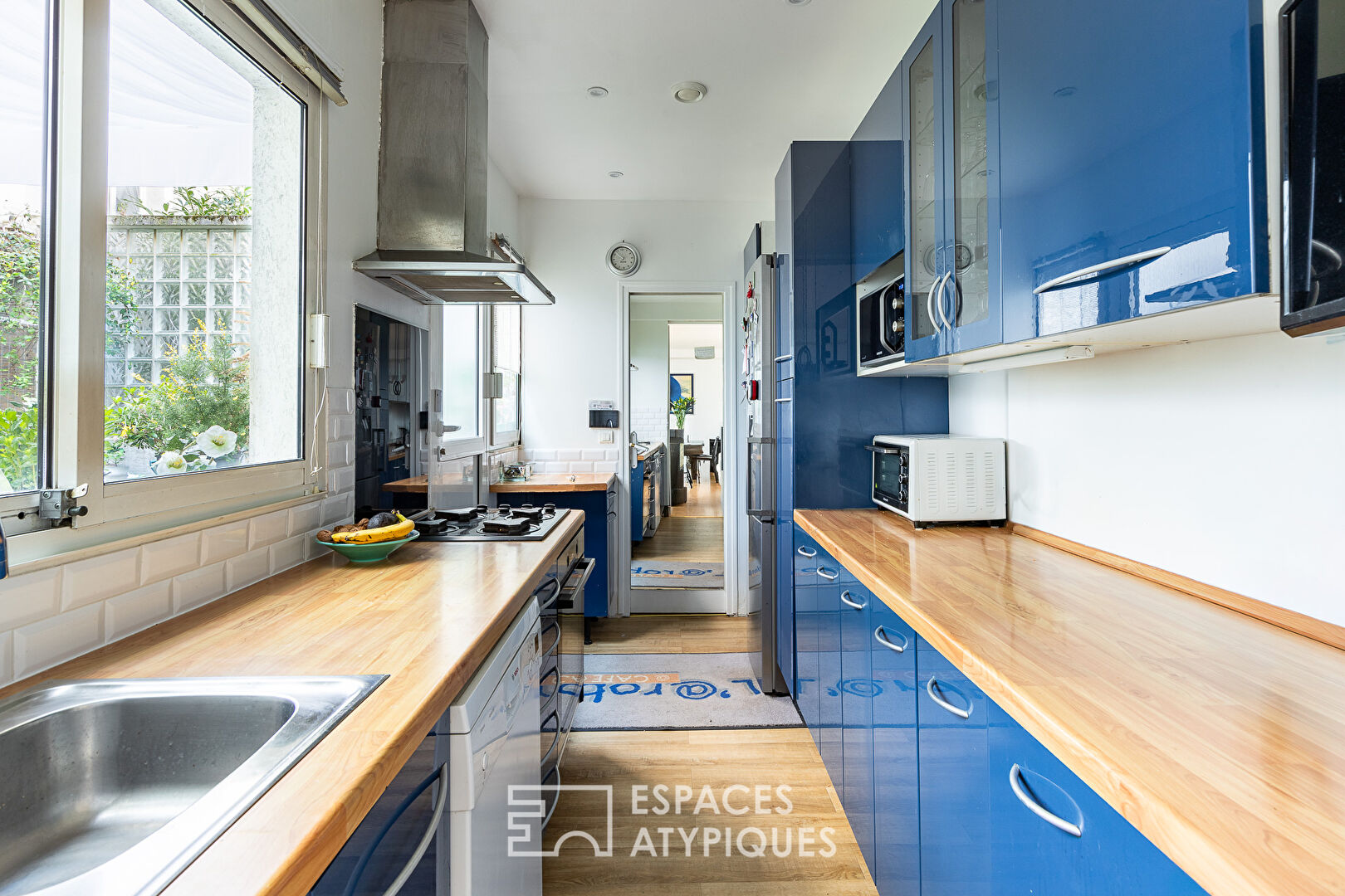 Loft in an old photo studio with terraces and a swimming pool