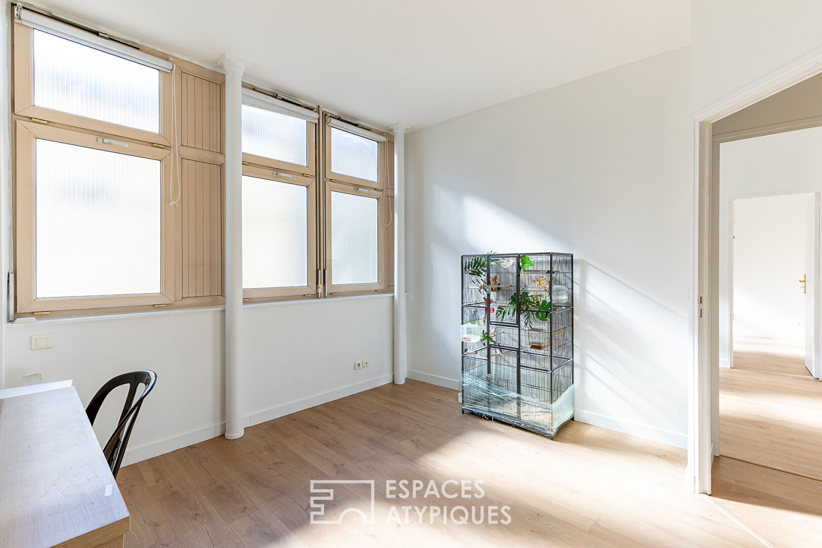 Loft in an old photo studio with terraces and a swimming pool