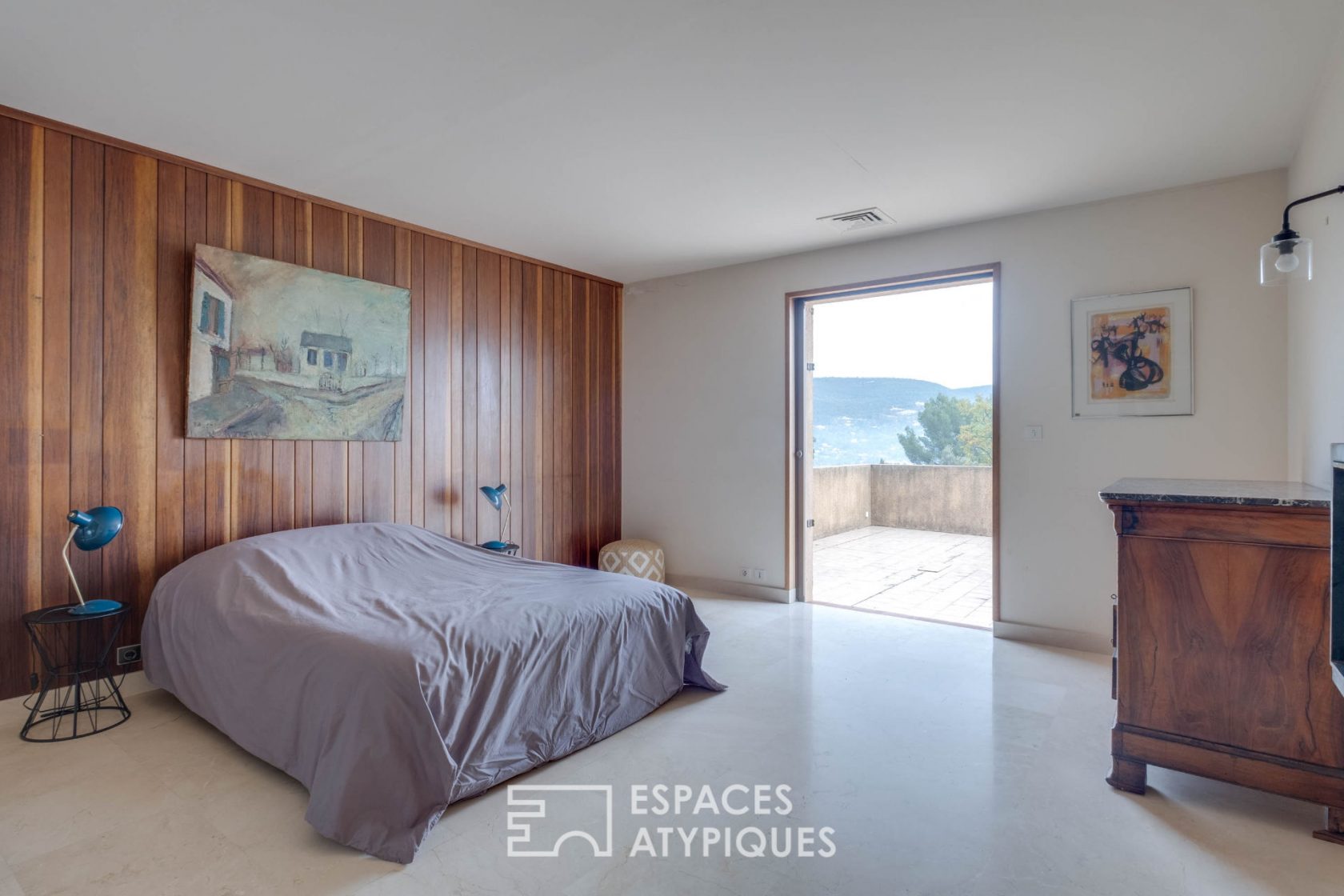 Villa d’inspiration Oscar Niemeyer architecte brésilien