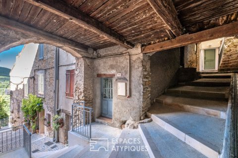 Maison de village atypique avec vue panoramique