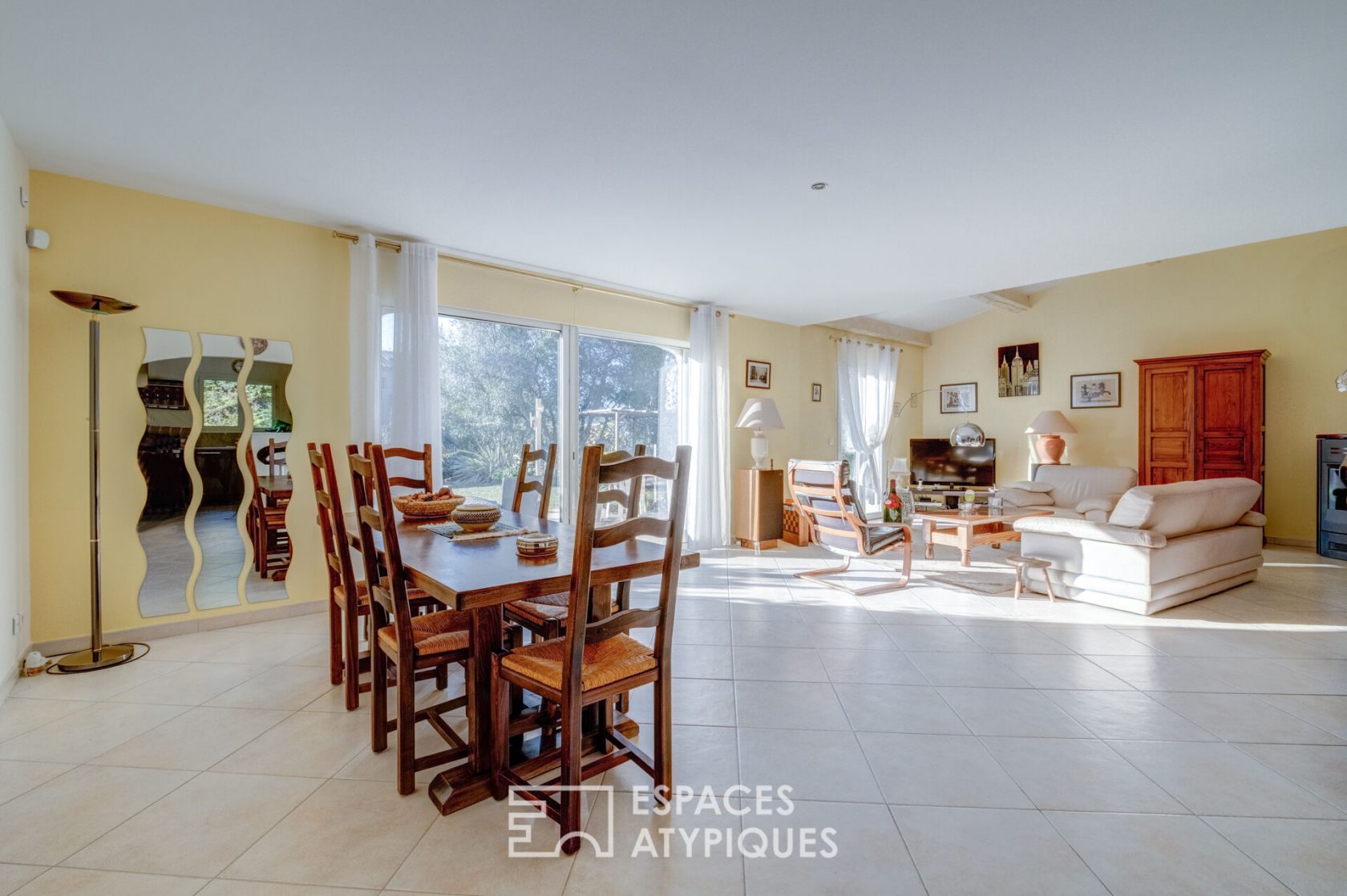 New house walking distance from the village