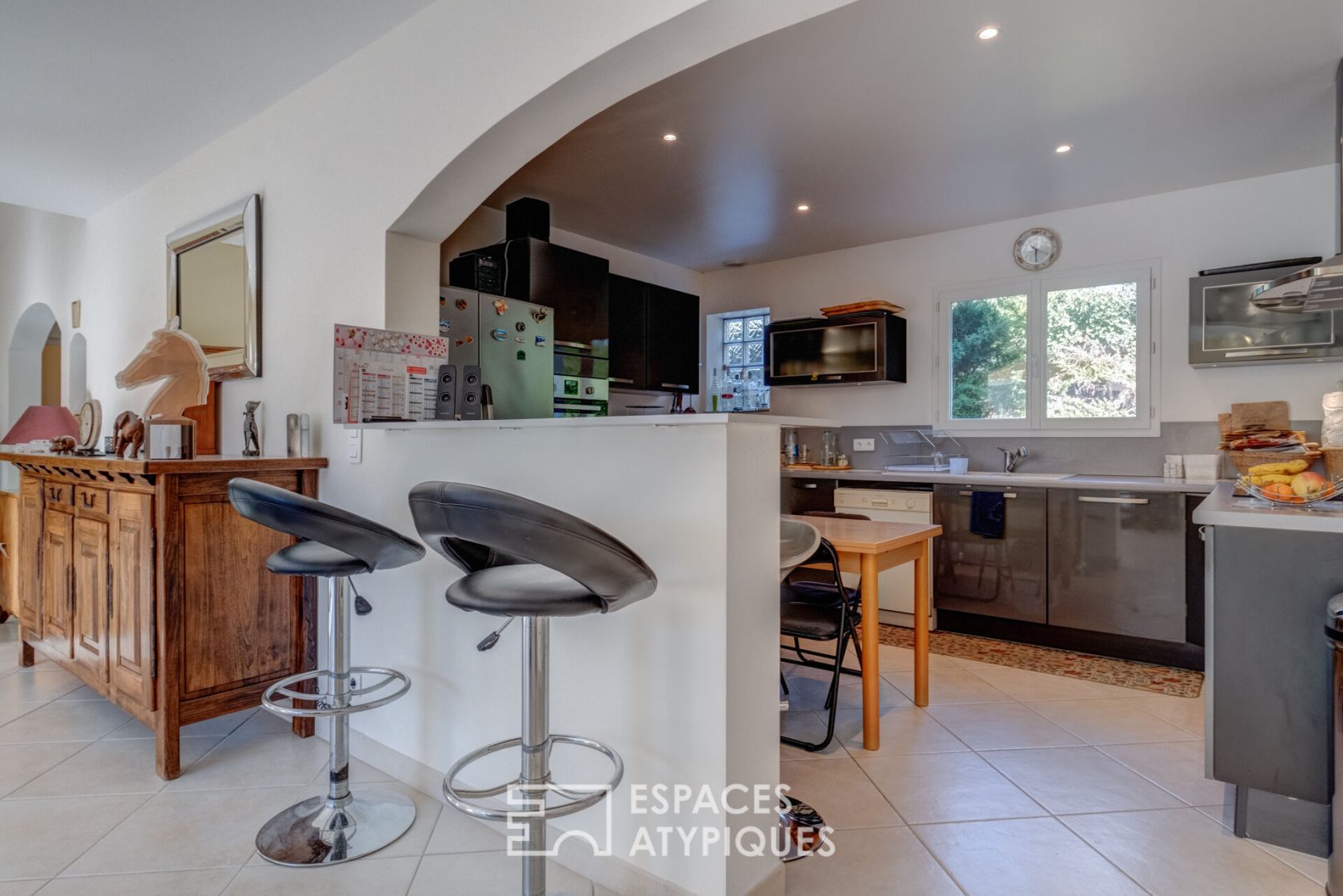 New house walking distance from the village