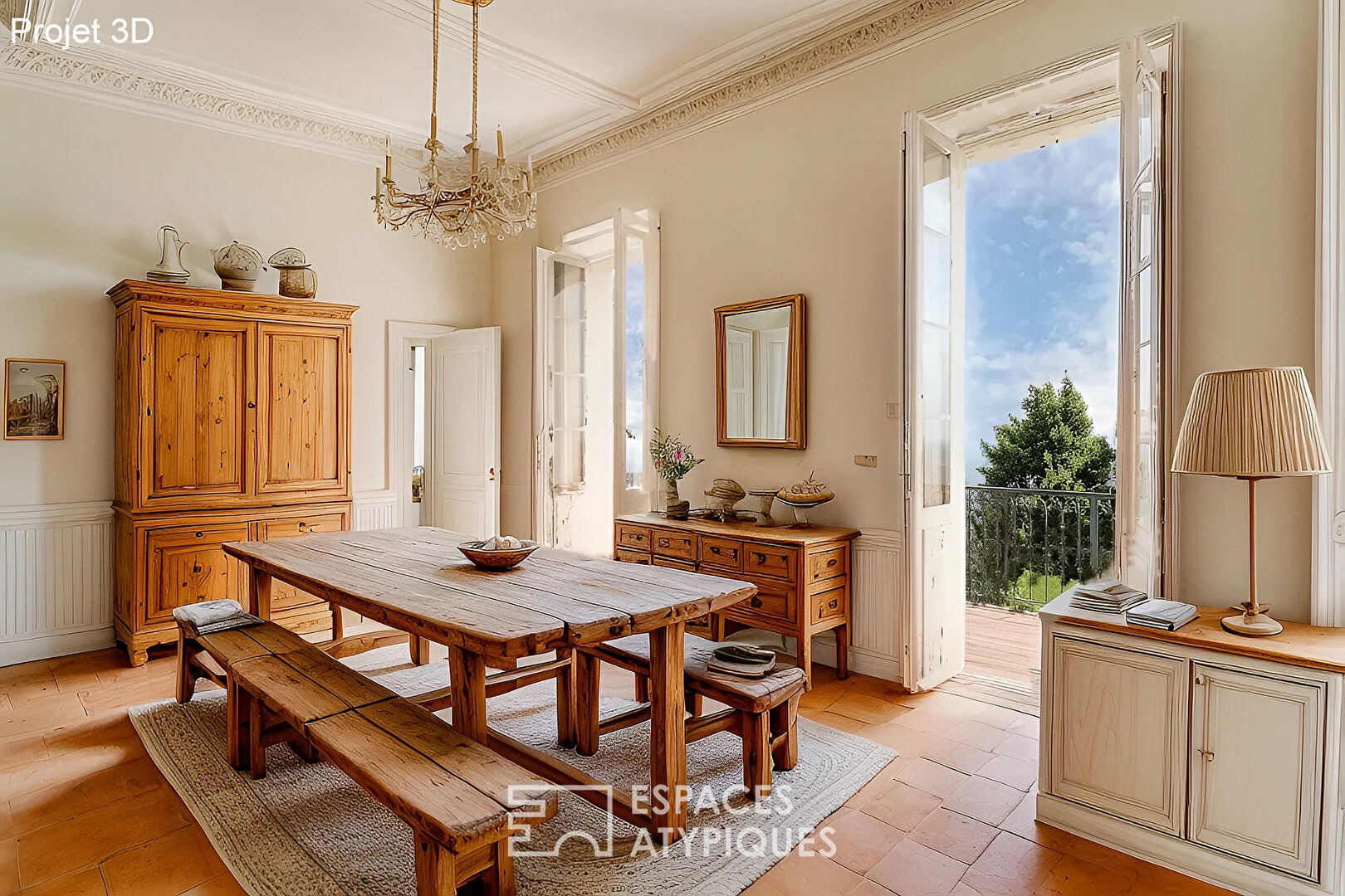 Hôtel particulier avec vue panoramique