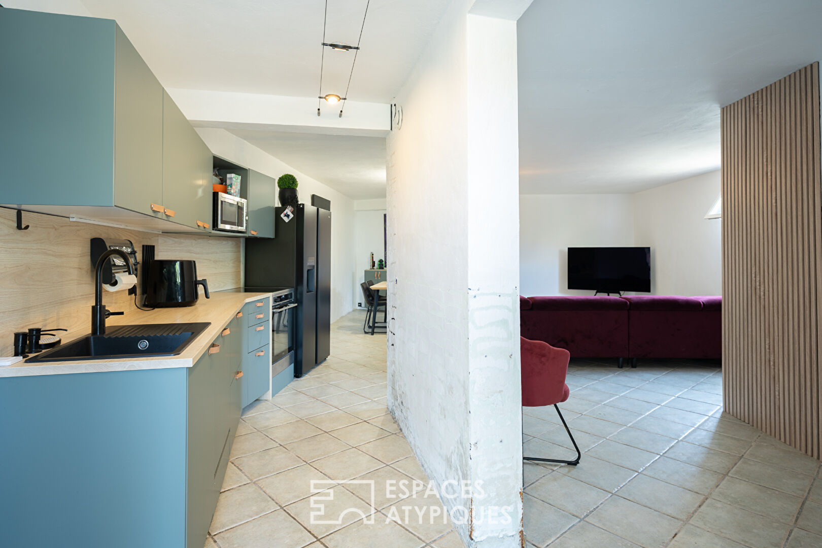 Villa contemporaine vue mer et golf