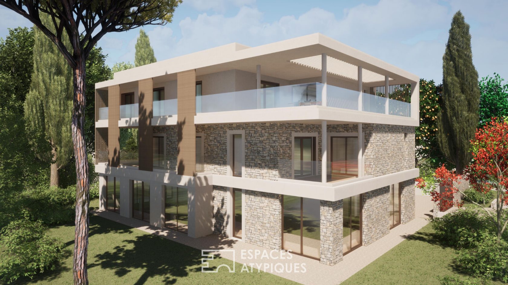 Appartement T3 avec terrasse en bord de mer