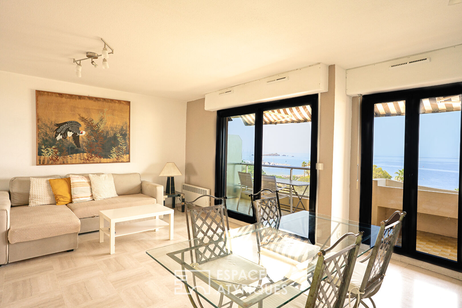 Appartement face à la Méditerranée