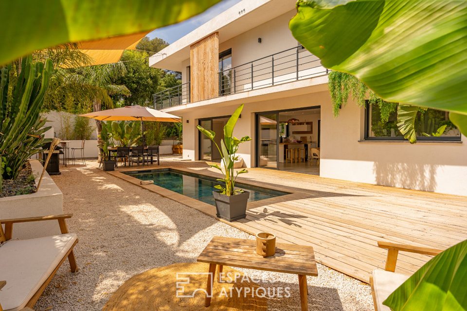 Villa contemporaine au charme balinais