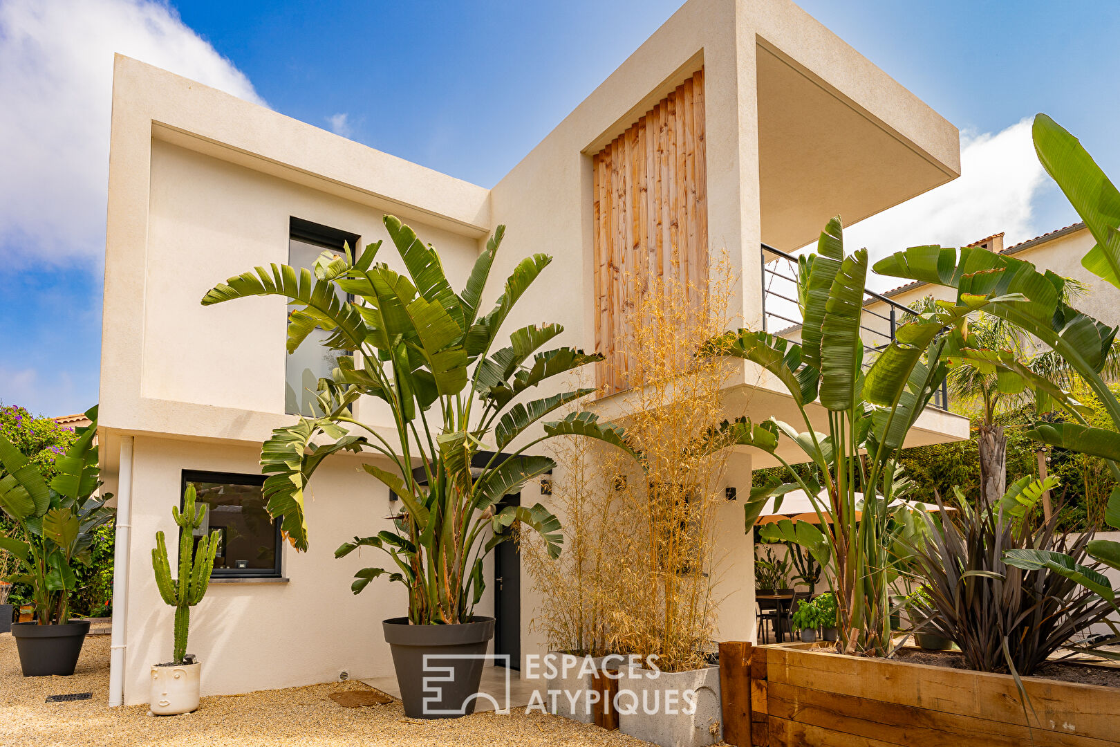 Villa contemporaine au charme balinais