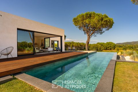 Architect-designed villa in the heart of the vineyards