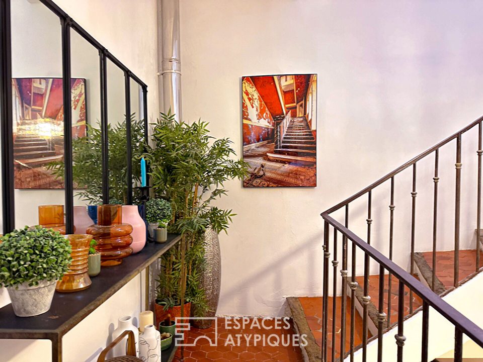 Maison de village rénovée avec jardin et terrasse tropézienne