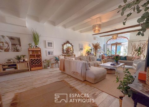 Village house with garden and Tropezian terrace
