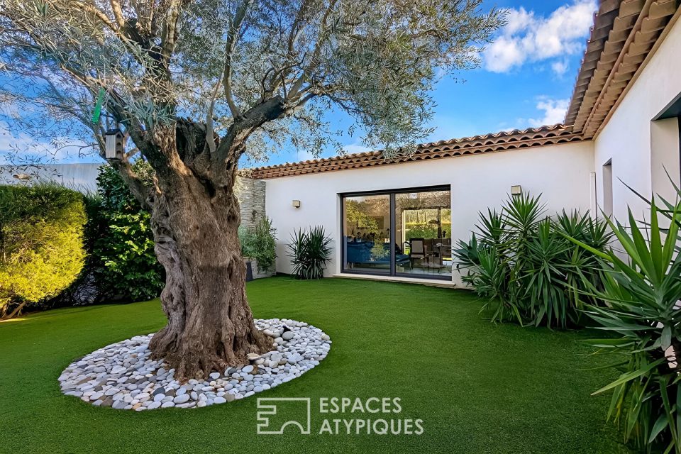 Villa contemporaine de plain pied