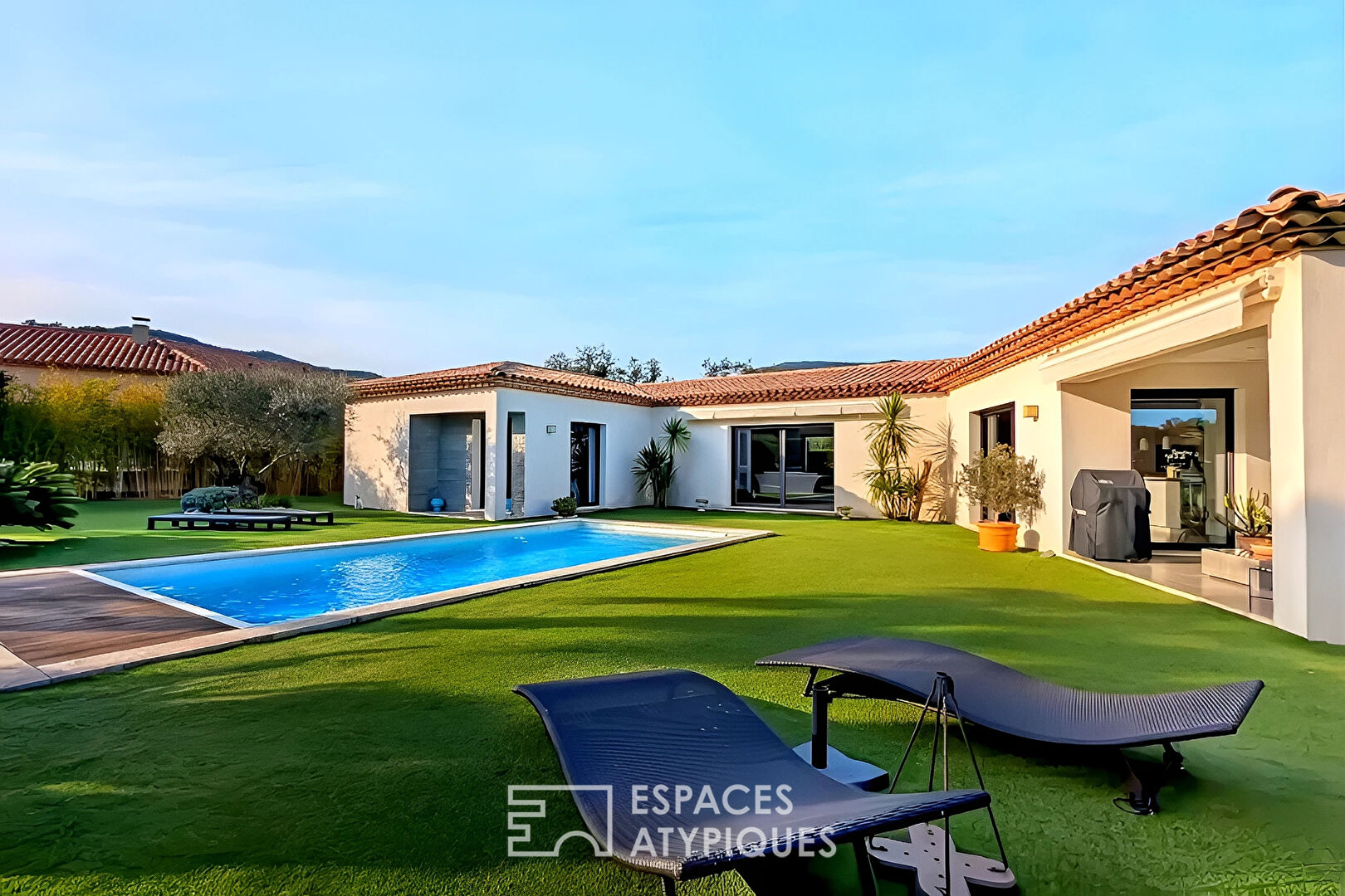 Villa contemporaine de plain pied