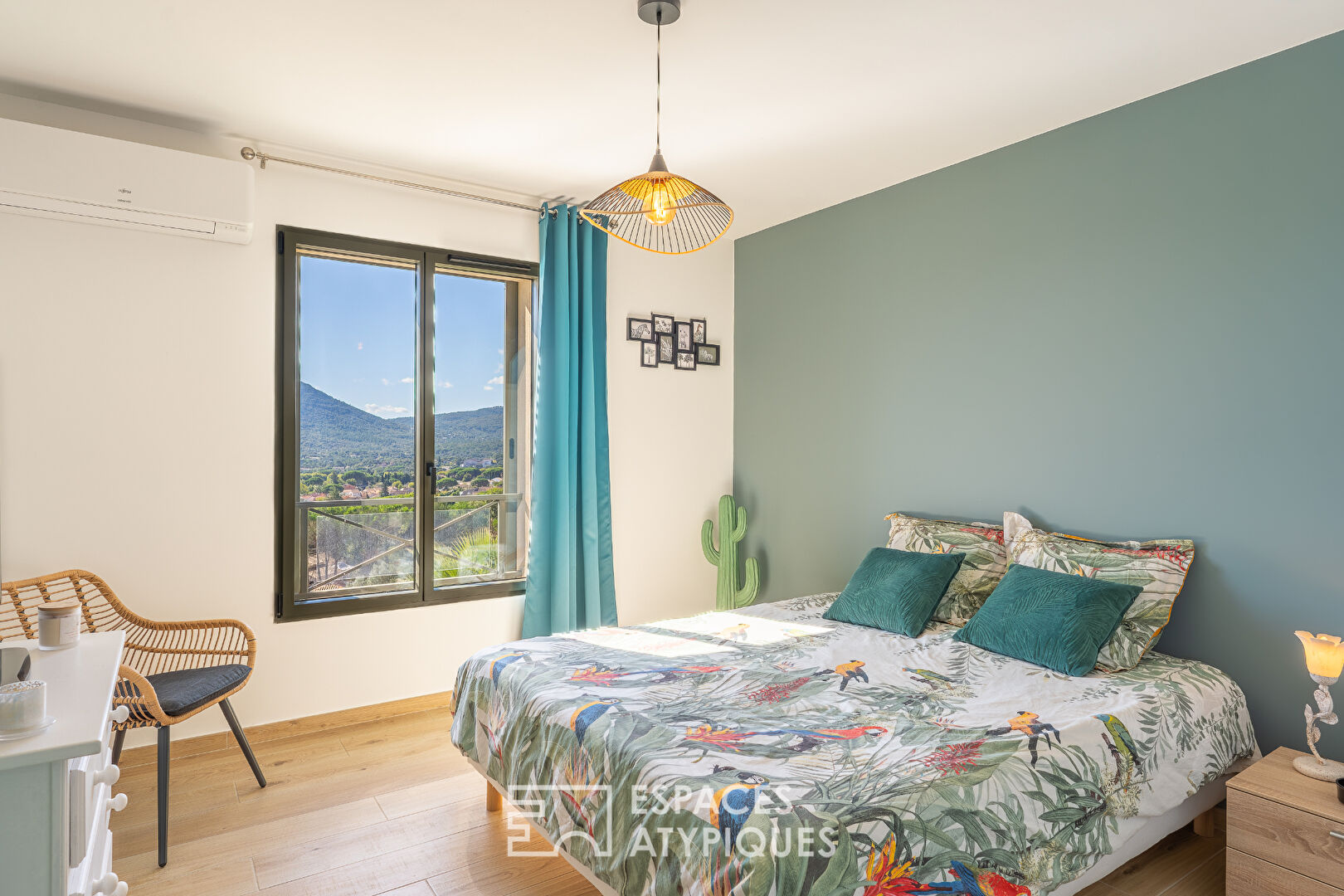 Havre de paix, villa contemporaine avec vue panoramique