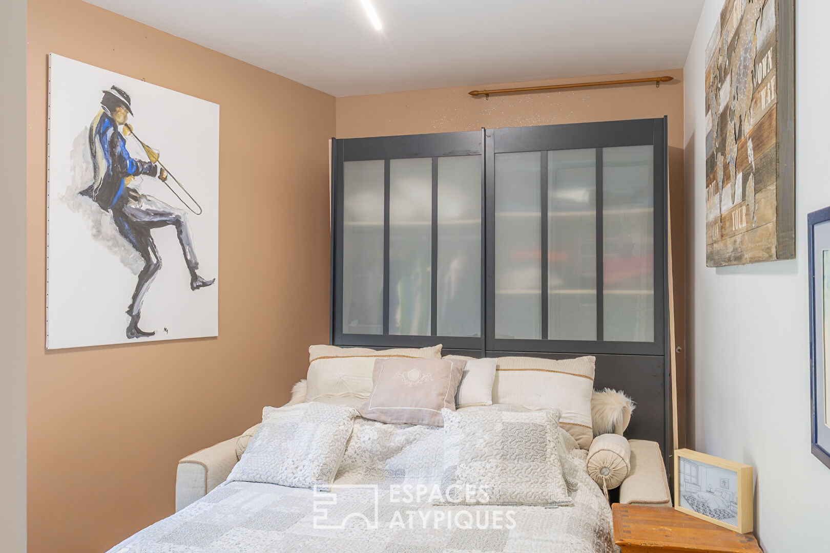 Appartement avec jardin, plage à pied, rooftop avec piscine vue mer