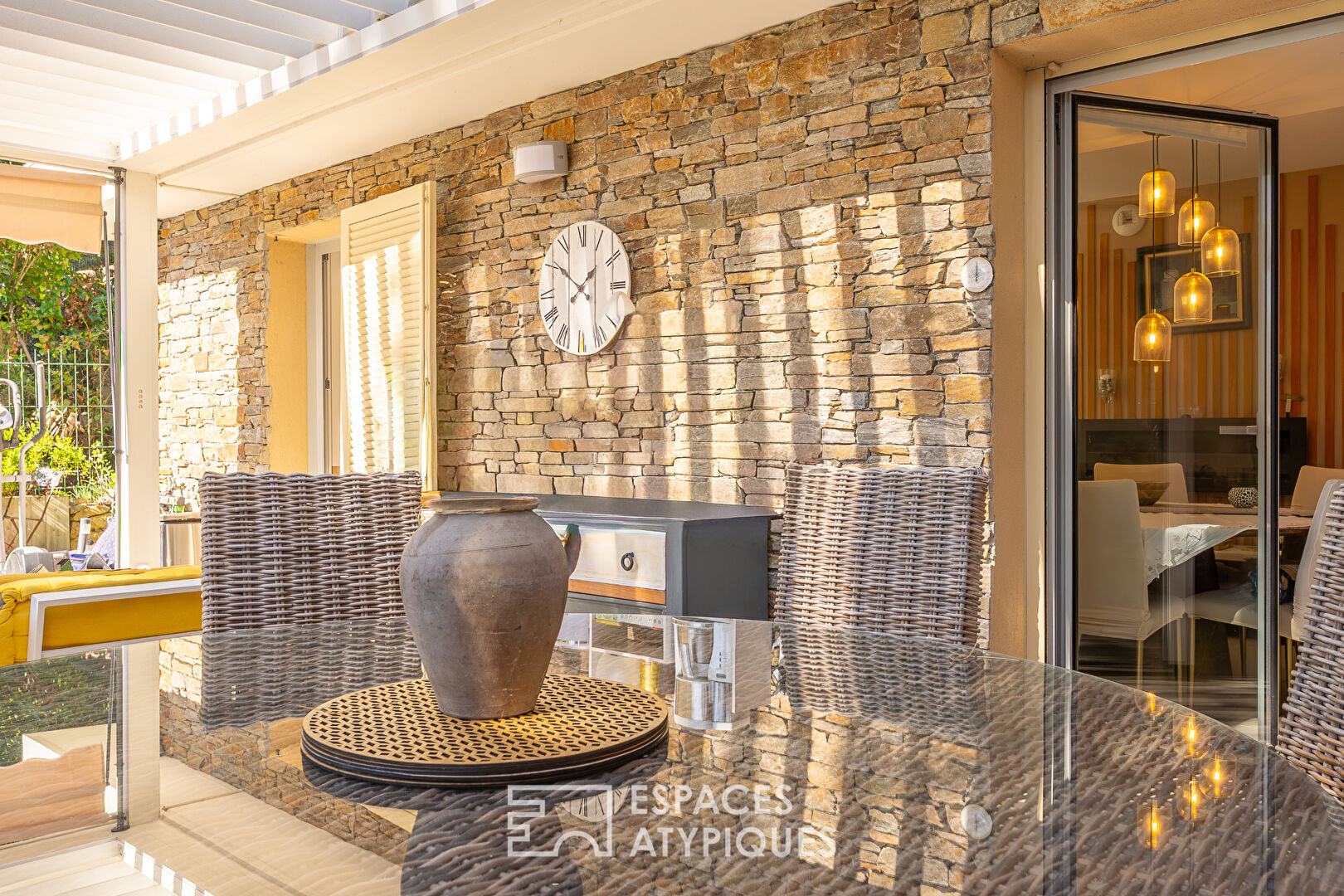 Appartement avec jardin, plage à pied, rooftop avec piscine vue mer