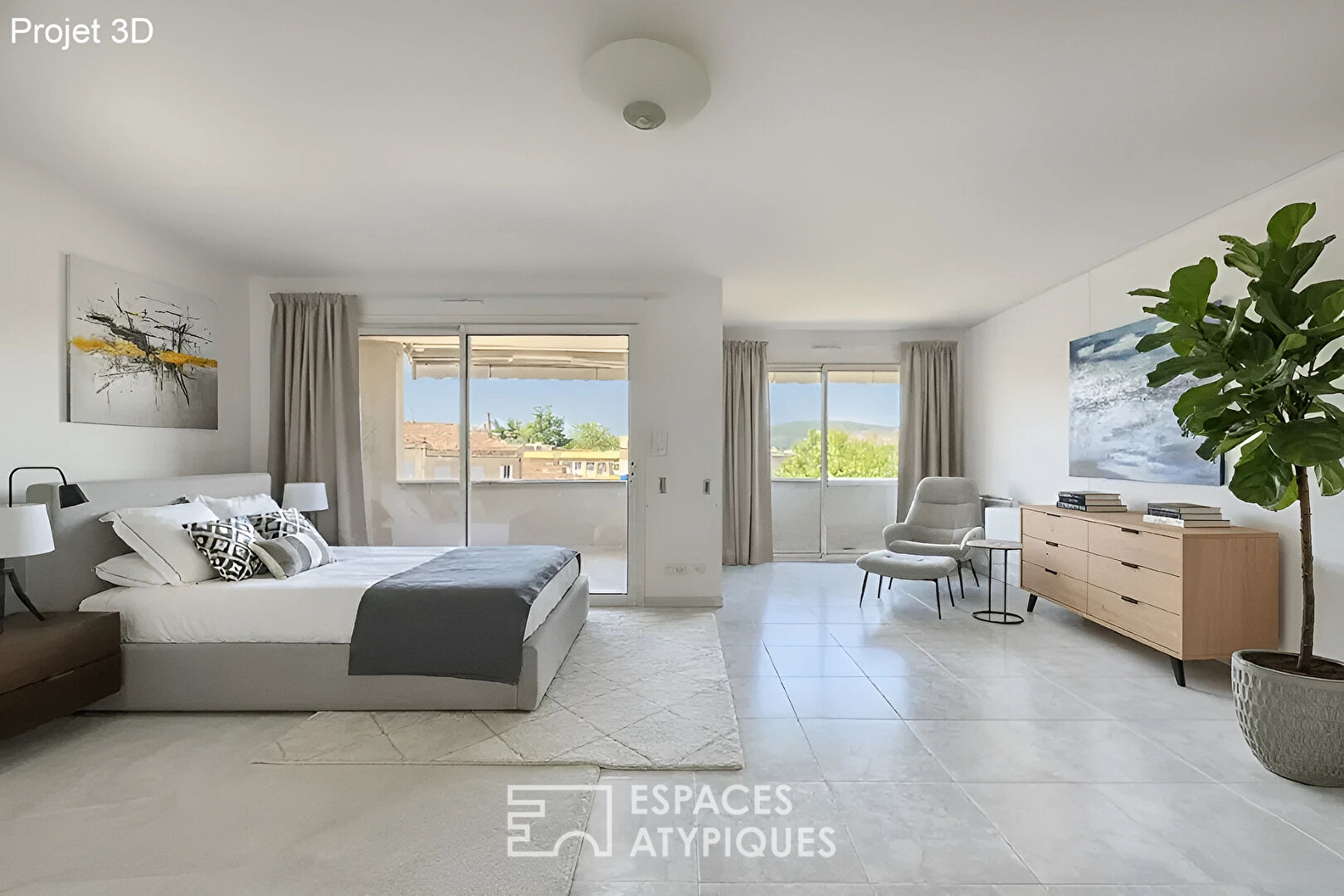 Appartement d’exception de 160m2 pour les amateurs de beaux volumes