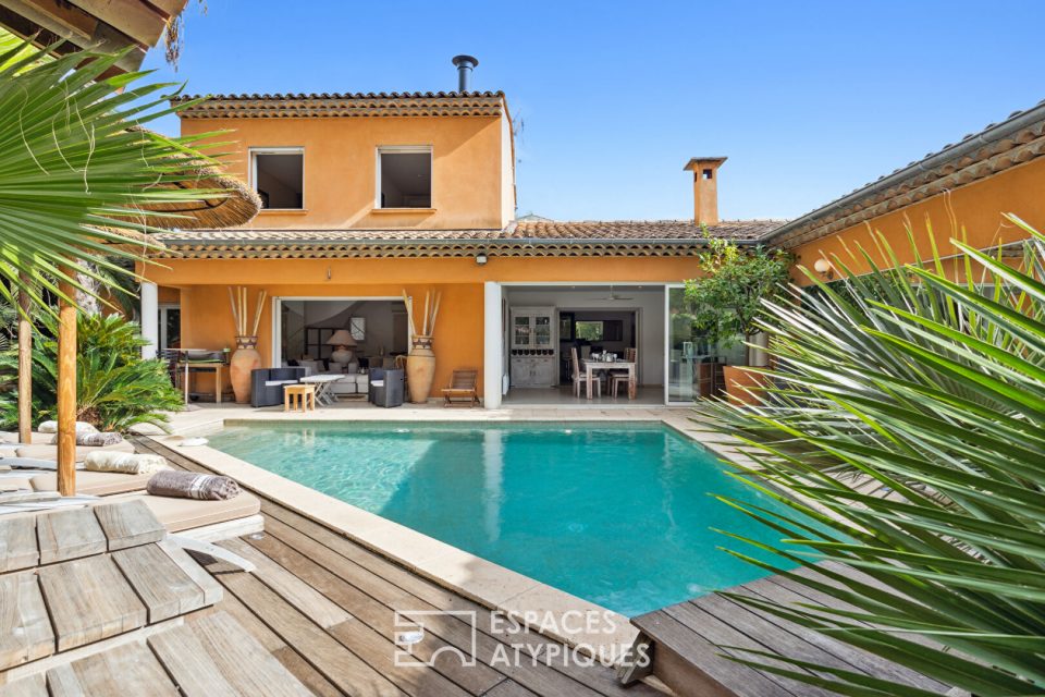 Villa avec piscine à l'ambiance Balinaise