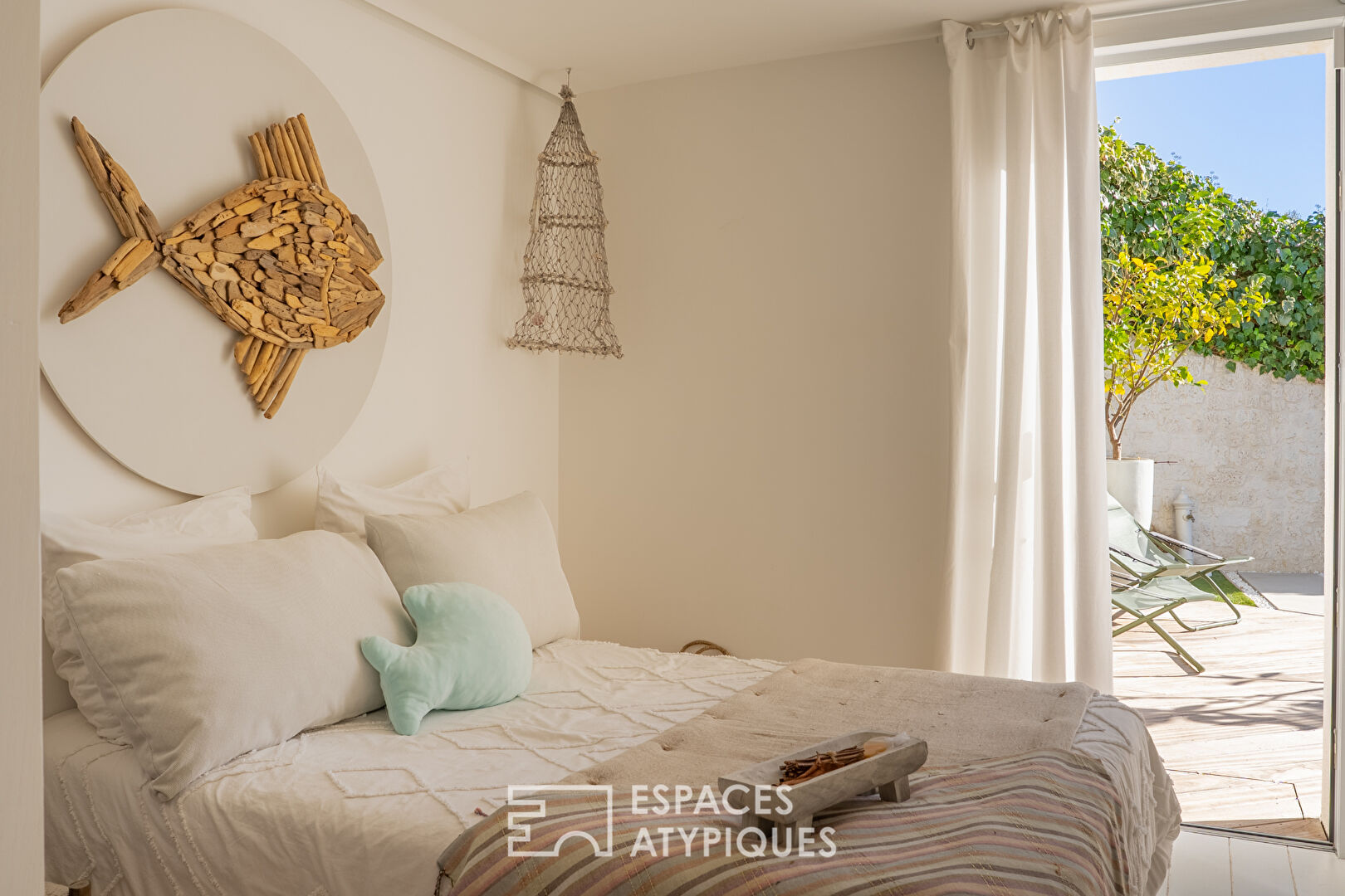 Maison triplex vue mer avec piscine, plage et commerces à pied