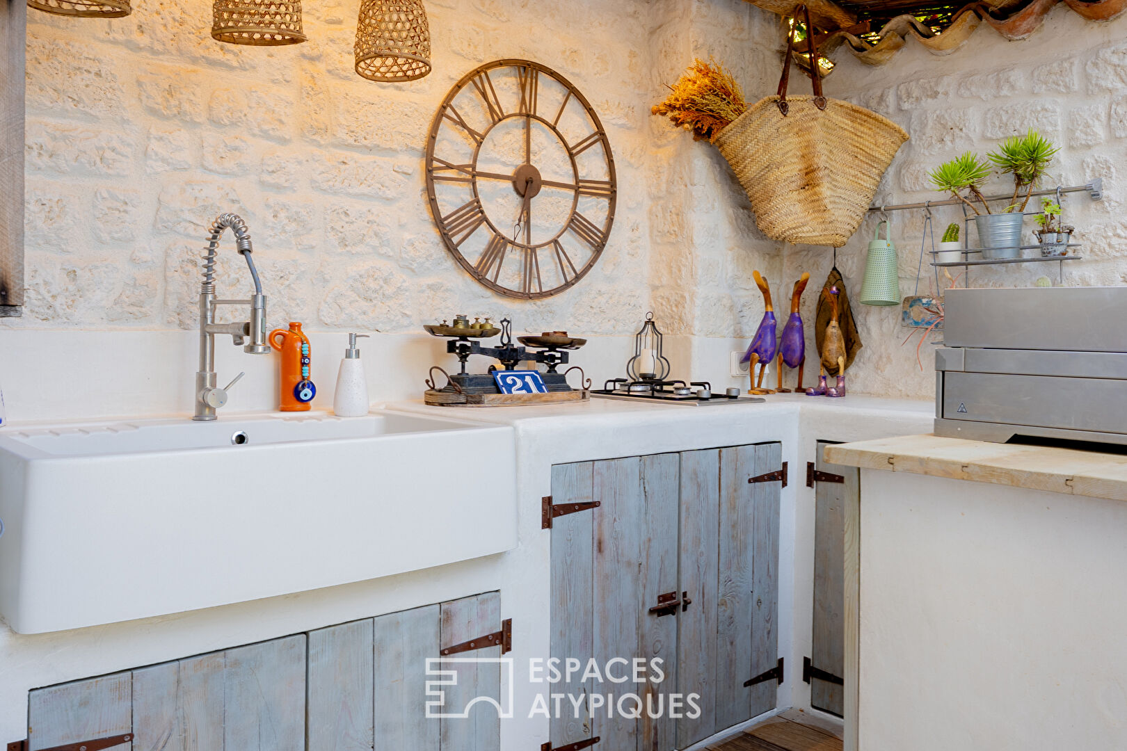 Maison triplex vue mer avec piscine, plage et commerces à pied