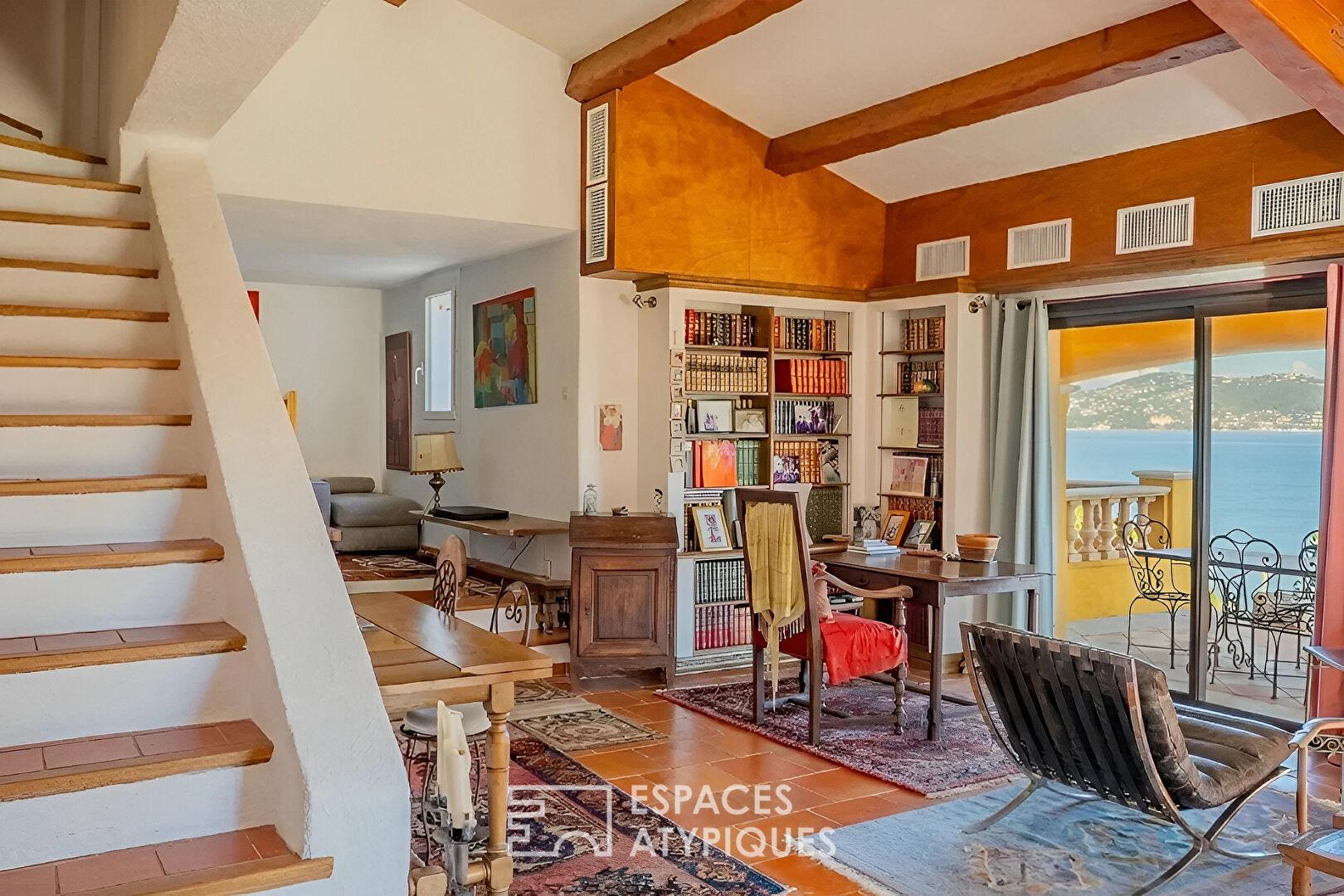 Villa Vue Mer Panoramique à La Nartelle avec Piscine et Sauna