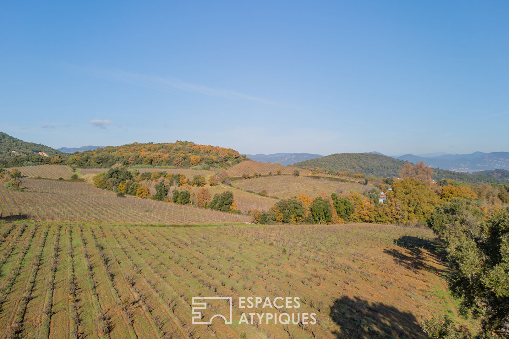 Appartement dernier étage avec vue dominante sur les vignes