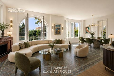 Une villa d&rsquo;inspiration Belle Époque à quelques pas de la Méditerranée