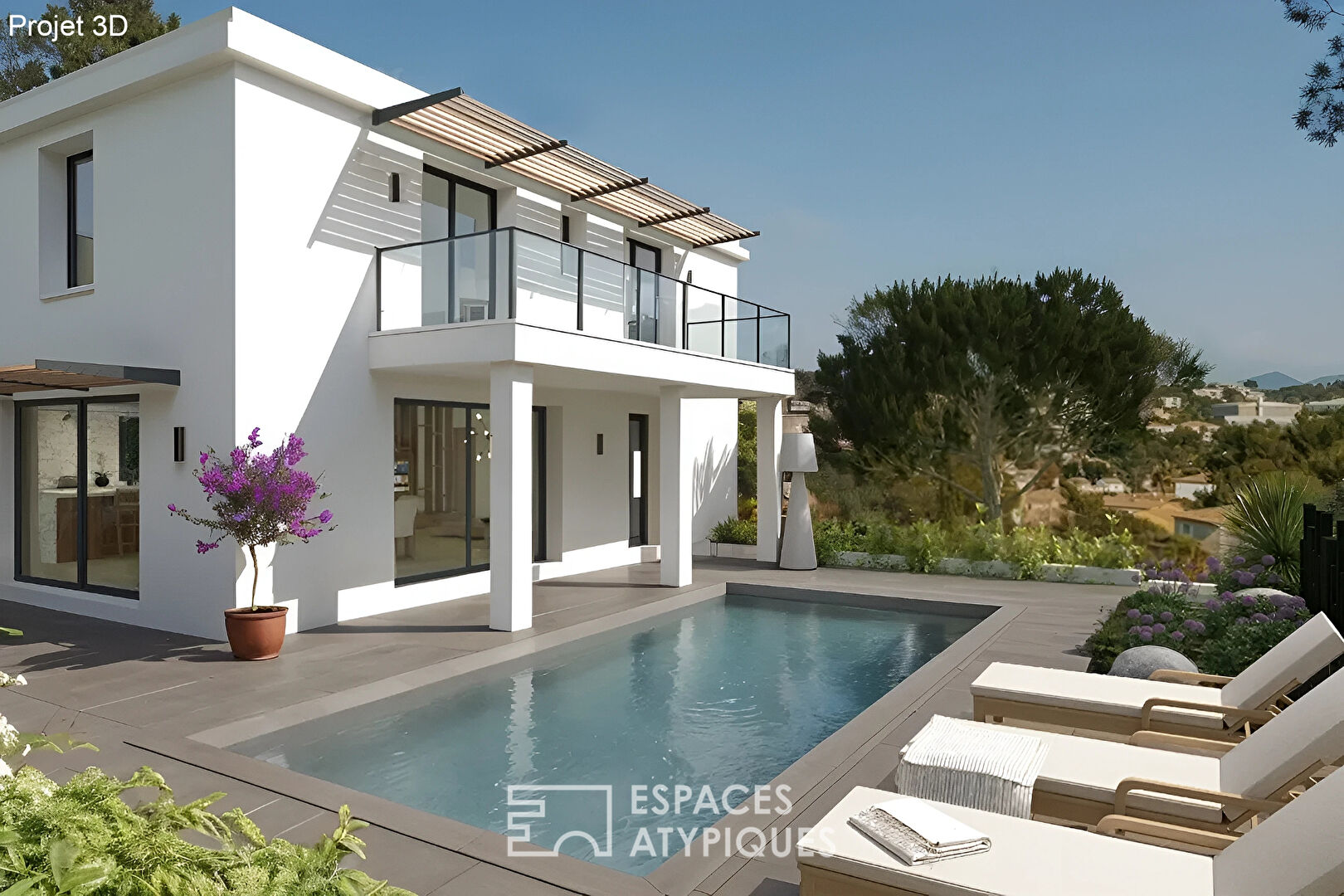 Terrain constructible avec vue sur l&rsquo;Estérel